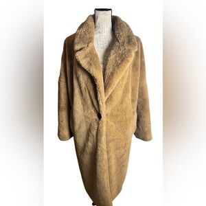 Magaschoni Camel Teddy Jacket